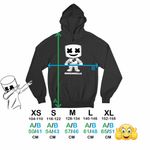 Fashion, accesorii si bijuterii - Copii - Imbracaminte copii - Pulovere si hanorace copii - Hanorac Copii Baieti Marshmello Chibi Cartoon, negru, marime S Copii - Infinity.ro