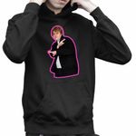 Fashion, accesorii si bijuterii - Copii - Imbracaminte copii - Pulovere si hanorace copii - Hanorac Copii Baieti Lewis Capaldi Vibe, negru, marime L Copii - Infinity.ro