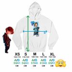 Fashion, accesorii si bijuterii - Copii - Imbracaminte copii - Pulovere si hanorace copii - Hanorac Copii Baieti Kpop Taemin Vibe, alb, marime S Copii - Infinity.ro