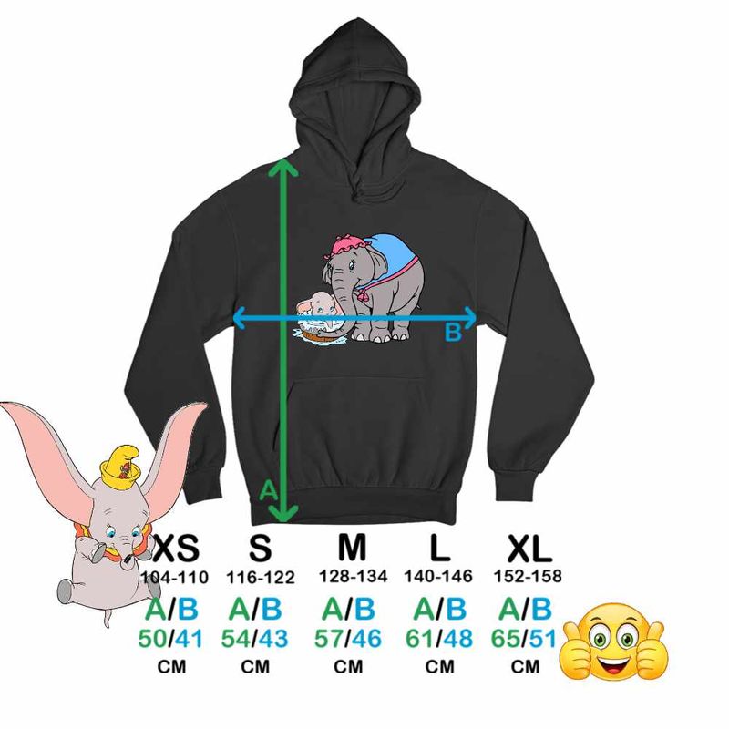 Fashion, accesorii si bijuterii - Copii - Imbracaminte copii - Pulovere si hanorace copii - Hanorac Copii Baieti Dumbo Jumbo Baie Circus, negru, marime M Copii - Infinity.ro