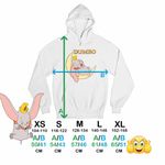 Fashion, accesorii si bijuterii - Copii - Imbracaminte copii - Pulovere si hanorace copii - Hanorac Copii Baieti Dumbo Luna Somn Usor Elefant Circ, alb, marime XS Copii - Infinity.ro