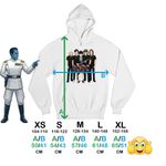 Fashion, accesorii si bijuterii - Copii - Imbracaminte copii - Pulovere si hanorace copii - Hanorac Copii Baieti ACDC Cartoon Merch, alb, marime XL Copii - Infinity.ro