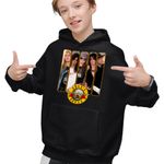 Fashion, accesorii si bijuterii - Copii - Imbracaminte copii - Pulovere si hanorace copii - Hanorac Copii Baieti Guns N Roses Merch, negru, marime M Copii - Infinity.ro