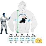 Fashion, accesorii si bijuterii - Copii - Imbracaminte copii - Pulovere si hanorace copii - Hanorac Copii Baieti Metallica Merch James Hetfield, alb, marime S Copii - Infinity.ro