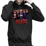 Fashion, accesorii si bijuterii - Copii - Imbracaminte copii - Pulovere si hanorace copii - Hanorac Copii Baieti ACDC Merch All Gang AC/DC, negru, marime L Copii - Infinity.ro