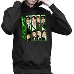 Fashion, accesorii si bijuterii - Copii - Imbracaminte copii - Pulovere si hanorace copii - Hanorac Copii Baieti Ateez Song Min-gi Kpop Merch, negru, marime XS Copii - Infinity.ro