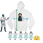Fashion, accesorii si bijuterii - Copii - Imbracaminte copii - Pulovere si hanorace copii - Hanorac Copii Fete Game of Thrones Jon Snow Ghost Wolf, alb, marime L Copii - Infinity.ro