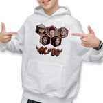 Fashion, accesorii si bijuterii - Copii - Imbracaminte copii - Pulovere si hanorace copii - Hanorac Copii Baieti ACDC Rock Vibe ACDC Merch, alb, marime M Copii - Infinity.ro