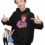 Fashion, accesorii si bijuterii - Copii - Imbracaminte copii - Pulovere si hanorace copii - Hanorac Copii Baieti Soy Luna Gaston Battan, negru, marime S Copii - Infinity.ro