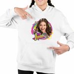 Fashion, accesorii si bijuterii - Copii - Imbracaminte copii - Pulovere si hanorace copii - Hanorac Copii Fete Soy Luna Karol Sevilla, alb, marime XL Copii - Infinity.ro