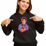 Fashion, accesorii si bijuterii - Copii - Imbracaminte copii - Pulovere si hanorace copii - Hanorac Copii Fete Soy Luna Gaston Battan, negru, marime S Copii - Infinity.ro