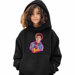 Fashion, accesorii si bijuterii - Copii - Imbracaminte copii - Pulovere si hanorace copii - Hanorac Copii Fete Soy Luna Gaston Battan, negru, marime S Copii - Infinity.ro