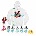 Fashion, accesorii si bijuterii - Copii - Imbracaminte copii - Pulovere si hanorace copii - Hanorac Copii Fete Soy Luna Simon Love Valente, alb, marime XS Copii - Infinity.ro
