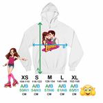 Fashion, accesorii si bijuterii - Copii - Imbracaminte copii - Pulovere si hanorace copii - Hanorac Copii Fete Soy Luna Valente Love, alb, marime XL Copii - Infinity.ro