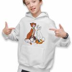 Fashion, accesorii si bijuterii - Copii - Imbracaminte copii - Pulovere si hanorace copii - Hanorac Copii Baieti Pisicile Aristocrate Familie Desene Animate, alb, marime M Copii - Infinity.ro