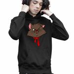 Fashion, accesorii si bijuterii - Copii - Imbracaminte copii - Pulovere si hanorace copii - Hanorac Copii Baieti Pisicile Aristocrate Berlioz Motanel, negru, marime S Copii - Infinity.ro