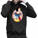 Fashion, accesorii si bijuterii - Copii - Imbracaminte copii - Pulovere si hanorace copii - Hanorac Copii Baieti Alba ca Zapada Porumbei, negru, marime S Copii - Infinity.ro