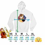 Fashion, accesorii si bijuterii - Copii - Imbracaminte copii - Pulovere si hanorace copii - Hanorac Copii Fete Frumoasa si Bestia Vals, alb, marime M Copii - Infinity.ro