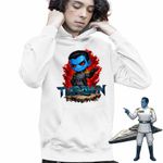 Fashion, accesorii si bijuterii - Copii - Imbracaminte copii - Pulovere si hanorace copii - Hanorac Copii Baieti Star Wars Thrawn Grand Admiral Chibi, alb, marime XL Copii - Infinity.ro