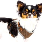 Petshop - Accesorii petshop - Zgarzi, lese si hamuri - Hamuri - Ham pentru caini de talie mica cu elemente reflectorizante, confortabil, marime XXS, culoare Maro, AniOne Germany - Infinity.ro
