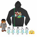 Fashion, accesorii si bijuterii - Copii - Imbracaminte copii - Pulovere si hanorace copii - Hanorac Copii Fete Steal a Brainrot Noobinis Roblox Meme, negru, marime S Copii - Infinity.ro