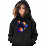 Fashion, accesorii si bijuterii - Copii - Imbracaminte copii - Pulovere si hanorace copii - Hanorac Copii Fete Despicable Minions Misiune, negru, marime L Copii - Infinity.ro