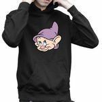 Fashion, accesorii si bijuterii - Copii - Imbracaminte copii - Pulovere si hanorace copii - Hanorac Copii Baieti Alba ca Zapada Mutulica, negru, marime S Copii - Infinity.ro