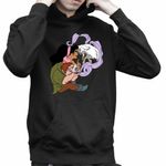 Fashion, accesorii si bijuterii - Copii - Imbracaminte copii - Pulovere si hanorace copii - Hanorac Copii Baieti Cocosatul de la Notre-Dame Quasimodo Esmeralda Djali, negru, marime L Copii - Infinity.ro