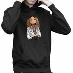 Fashion, accesorii si bijuterii - Copii - Imbracaminte copii - Pulovere si hanorace copii - Hanorac Copii Baieti Swae Lee Sunflower, negru, marime M Copii - Infinity.ro