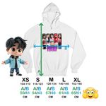 Fashion, accesorii si bijuterii - Copii - Imbracaminte copii - Pulovere si hanorace copii - Hanorac Copii Fete I-dle Kpop Yuqi Soyeon Merch Gidle, alb, marime S Copii - Infinity.ro