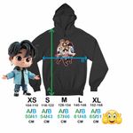 Fashion, accesorii si bijuterii - Copii - Imbracaminte copii - Pulovere si hanorace copii - Hanorac Copii Baieti Stray Kids Anime Merch Kpop Korean, negru, marime L Copii - Infinity.ro