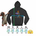 Fashion, accesorii si bijuterii - Copii - Imbracaminte copii - Pulovere si hanorace copii - Hanorac Copii Baieti Ratatouille Chef Remy Soricel Bucatar, negru, marime XS Copii - Infinity.ro
