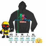 Fashion, accesorii si bijuterii - Copii - Imbracaminte copii - Pulovere si hanorace copii - Hanorac Copii Baieti Piggy Dinopiggy Roblox Mimiblue, negru, marime XS Copii - Infinity.ro