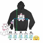 Fashion, accesorii si bijuterii - Copii - Imbracaminte copii - Pulovere si hanorace copii - Hanorac Copii Baieti Pisicile Aristocrate Marie Pisicuta, negru, marime XS Copii - Infinity.ro