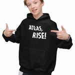 Fashion, accesorii si bijuterii - Copii - Imbracaminte copii - Pulovere si hanorace copii - Hanorac Copii Baieti Metallica Merch Atlas Rise, negru, marime XS Copii - Infinity.ro