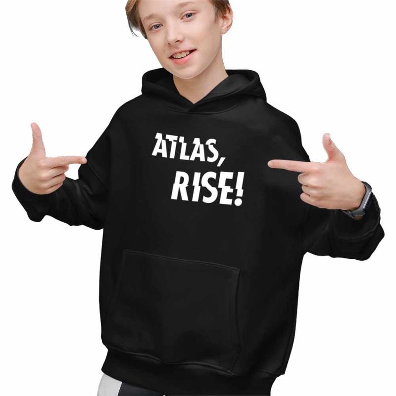 Fashion, accesorii si bijuterii - Copii - Imbracaminte copii - Pulovere si hanorace copii - Hanorac Copii Baieti Metallica Merch Atlas Rise, negru, marime XS Copii - Infinity.ro