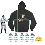 Fashion, accesorii si bijuterii - Copii - Imbracaminte copii - Pulovere si hanorace copii - Hanorac Copii Fete Metallica The Simpsons Bart Merch, negru, marime XS Copii - Infinity.ro
