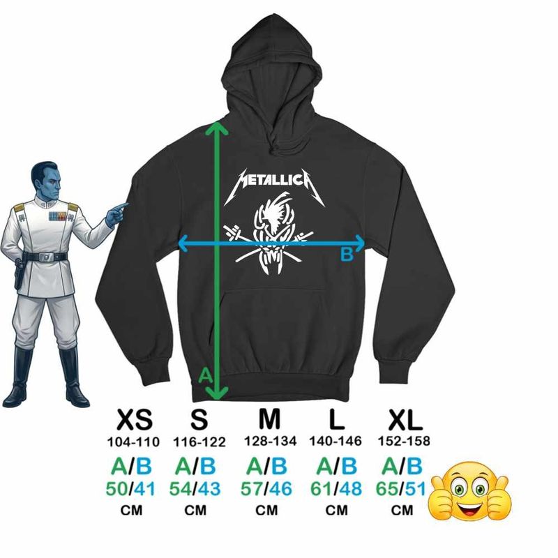 Fashion, accesorii si bijuterii - Copii - Imbracaminte copii - Pulovere si hanorace copii - Hanorac Copii Baieti Metallica Merch Skeleton, negru, marime XS Copii - Infinity.ro