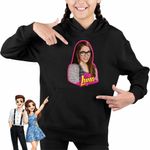 Fashion, accesorii si bijuterii - Copii - Imbracaminte copii - Pulovere si hanorace copii - Hanorac Copii Fete Soy Luna Nina Simonetti, negru, marime XS Copii - Infinity.ro