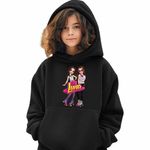 Fashion, accesorii si bijuterii - Copii - Imbracaminte copii - Pulovere si hanorace copii - Hanorac Copii Fete Soy Luna Nina Best Friends, negru, marime XS Copii - Infinity.ro