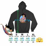 Fashion, accesorii si bijuterii - Copii - Imbracaminte copii - Pulovere si hanorace copii - Hanorac Copii Fete Aladdin Ali Baba O mie si una de nopti Aladin, negru, marime XS Copii - Infinity.ro