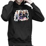 Fashion, accesorii si bijuterii - Copii - Imbracaminte copii - Pulovere si hanorace copii - Hanorac Copii Baieti Aespa Party Kpop Merch, negru, marime XS Copii - Infinity.ro
