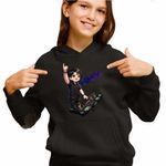 Fashion, accesorii si bijuterii - Copii - Imbracaminte copii - Pulovere si hanorace copii - Hanorac Copii Fete DJ Xenith K-pop Merch, negru, marime XS Copii - Infinity.ro