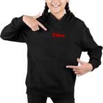 Fashion, accesorii si bijuterii - Copii - Imbracaminte copii - Pulovere si hanorace copii - Hanorac Copii Fete Enhypen Merch Kpop, negru, marime XS Copii - Infinity.ro