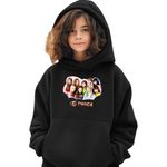Fashion, accesorii si bijuterii - Copii - Imbracaminte copii - Pulovere si hanorace copii - Hanorac Copii Fete Twice Jihyo Kpop Merch, negru, marime XS Copii - Infinity.ro