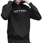 Fashion, accesorii si bijuterii - Copii - Imbracaminte copii - Pulovere si hanorace copii - Hanorac Copii Baieti Artms Merch K-pop, negru, marime XS Copii - Infinity.ro