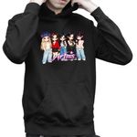 Fashion, accesorii si bijuterii - Copii - Imbracaminte copii - Pulovere si hanorace copii - Hanorac Copii Baieti Artms Cartoon Merch Kpop, negru, marime XS Copii - Infinity.ro