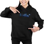 Fashion, accesorii si bijuterii - Copii - Imbracaminte copii - Pulovere si hanorace copii - Hanorac Copii Fete I-dle Korea Kpop Merch Bts GI-dle, negru, marime XS Copii - Infinity.ro