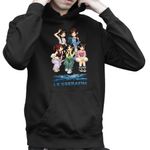 Fashion, accesorii si bijuterii - Copii - Imbracaminte copii - Pulovere si hanorace copii - Hanorac Copii Baieti Le Sserafim Kpop Serafim Merch, negru, marime XS Copii - Infinity.ro