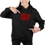 Fashion, accesorii si bijuterii - Copii - Imbracaminte copii - Pulovere si hanorace copii - Hanorac Copii Fete NCT 127 Merch Kpop, negru, marime XS Copii - Infinity.ro